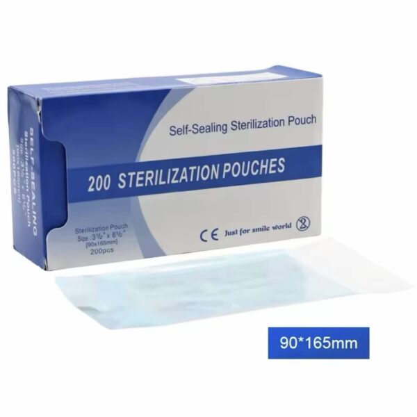 Σετ 200 Σακουλάκια Αποστείρωσης Εργαλειών 90*165ΜΜ