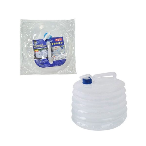 Πτυσσόμενο Δοχείο Νερού 15L με Βρύση - Collapsible Water Container 15L with Spigot